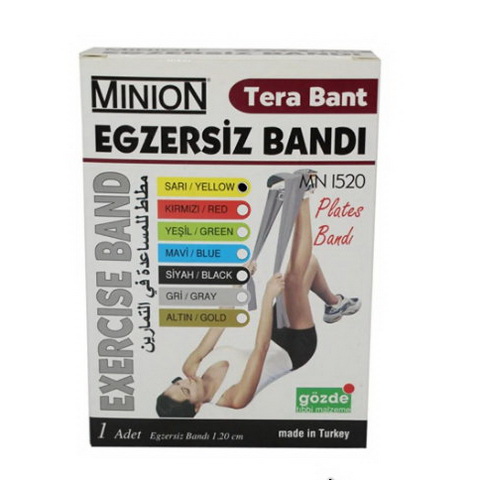  Ластик за упражнения Minion Tera Band - Кликнете върху изображението, за да го затворите